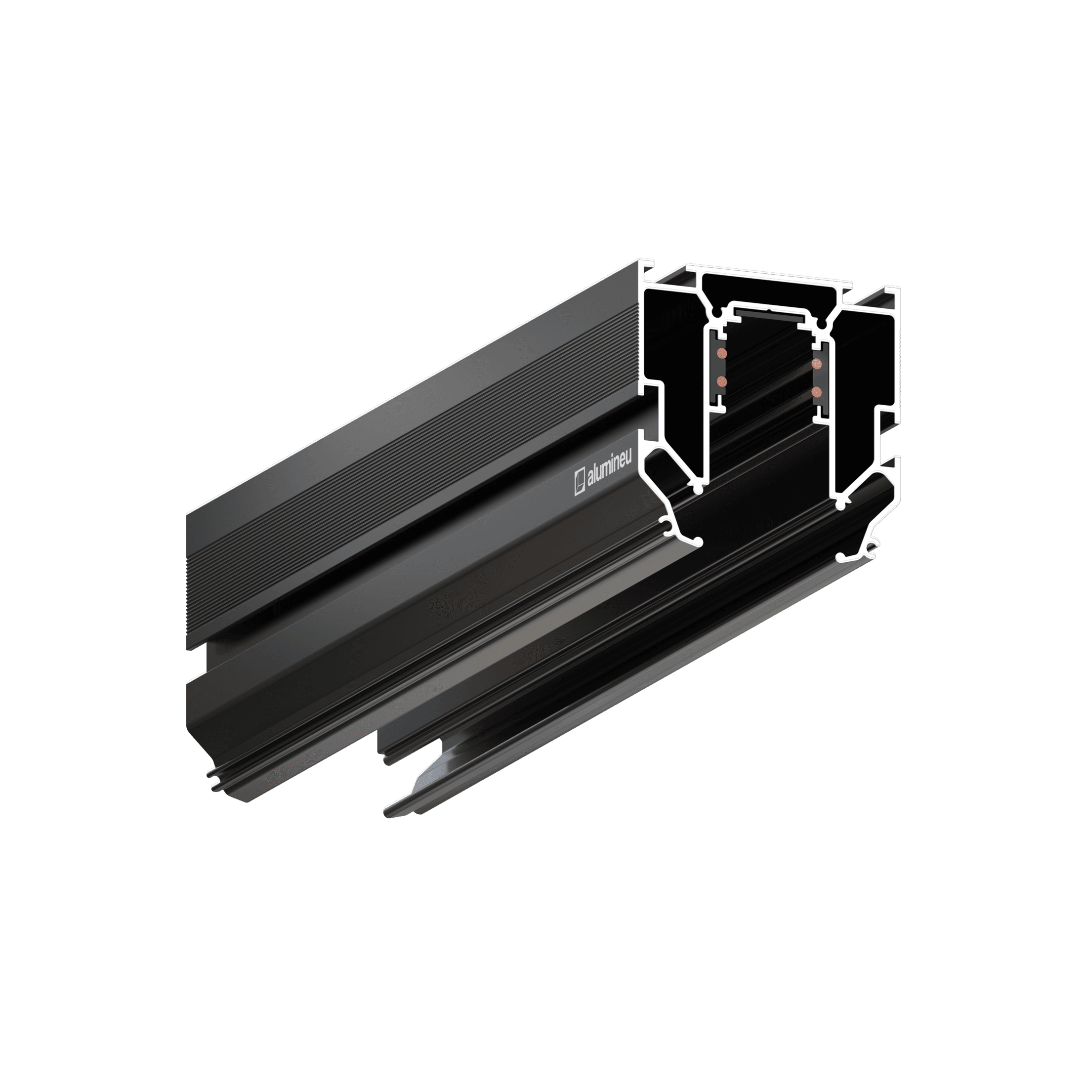 Profilé pour rail magnétique 48 V MAGTRAK X508 — vue principale