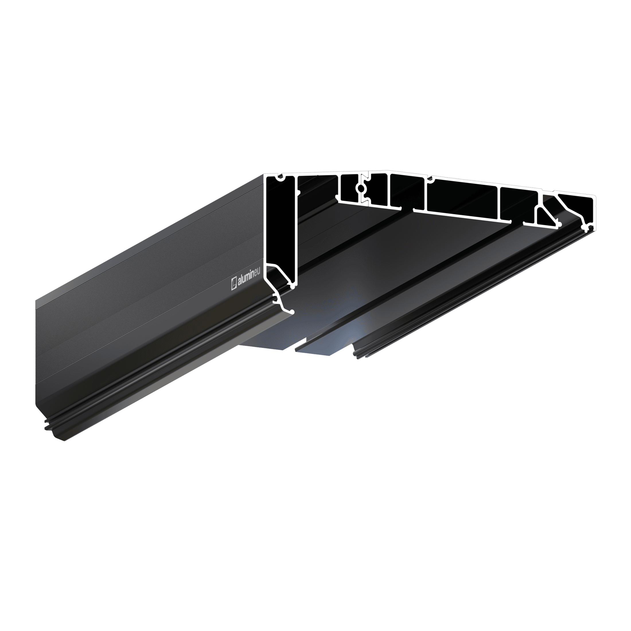 Profilé pour niche à rideaux CURTINA X412 — vue principale